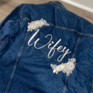 Wifey denim jacket